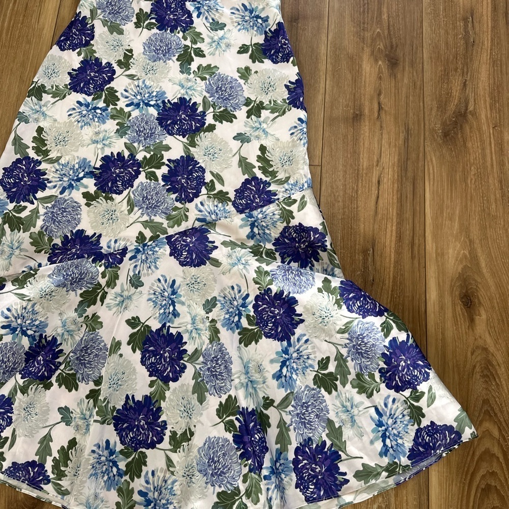 Sam Edelman womens floral print midi Dress size 8 NWT - Picture 4 of 8